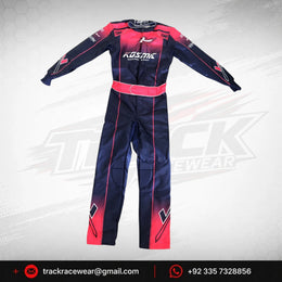 Kosmic Pink & Navy Karting Racing Suit – OMP Motorsport