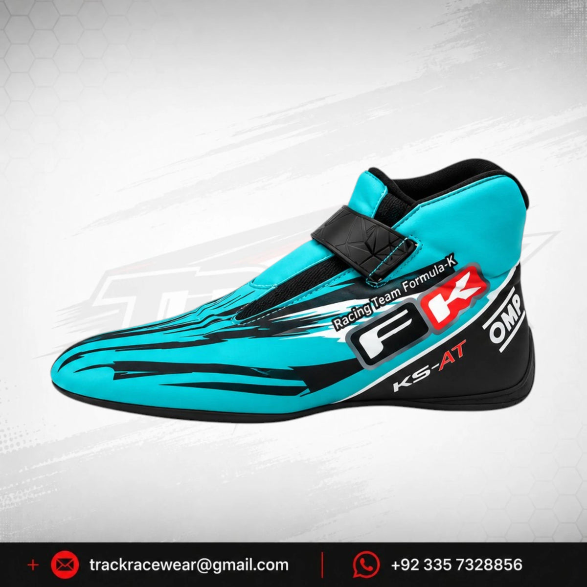 Formula K KS-AT High-Top Kart Racing Shoes for Track Performance