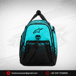 Formula K Turquoise & Black Racing Gear Bag with Shoe Compartment