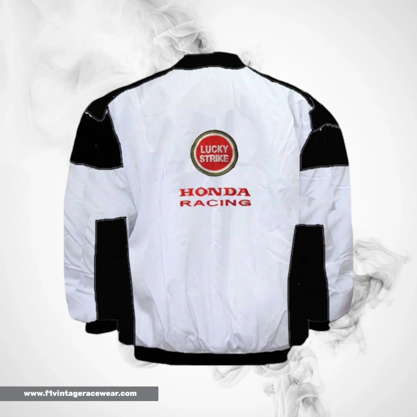 Honda BAR F1 Inspired Jacket White Black Racing Style