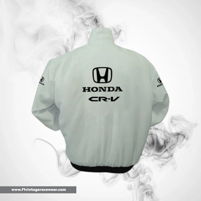 Honda CR V F1 Inspired Jacket White Racing Style