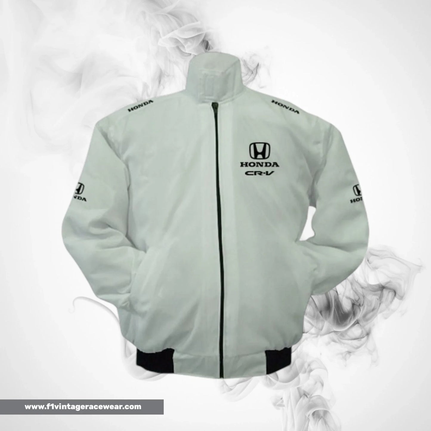 Honda CR V F1 Inspired Jacket White Racing Style