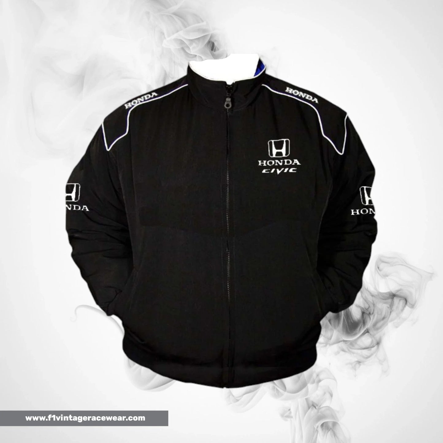 Honda Civic Motorsport Jacket Black Racing Wear