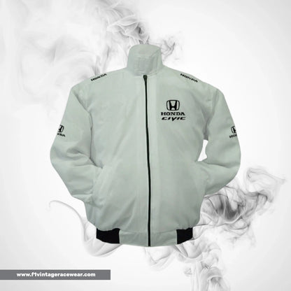Honda Civic Motorsport Jacket White Racing Wear