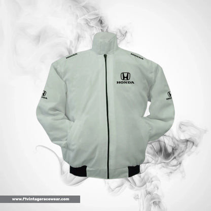 Honda Motorsport Jacket White Racing Wear