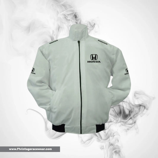Honda Motorsport Jacket White Racing Wear