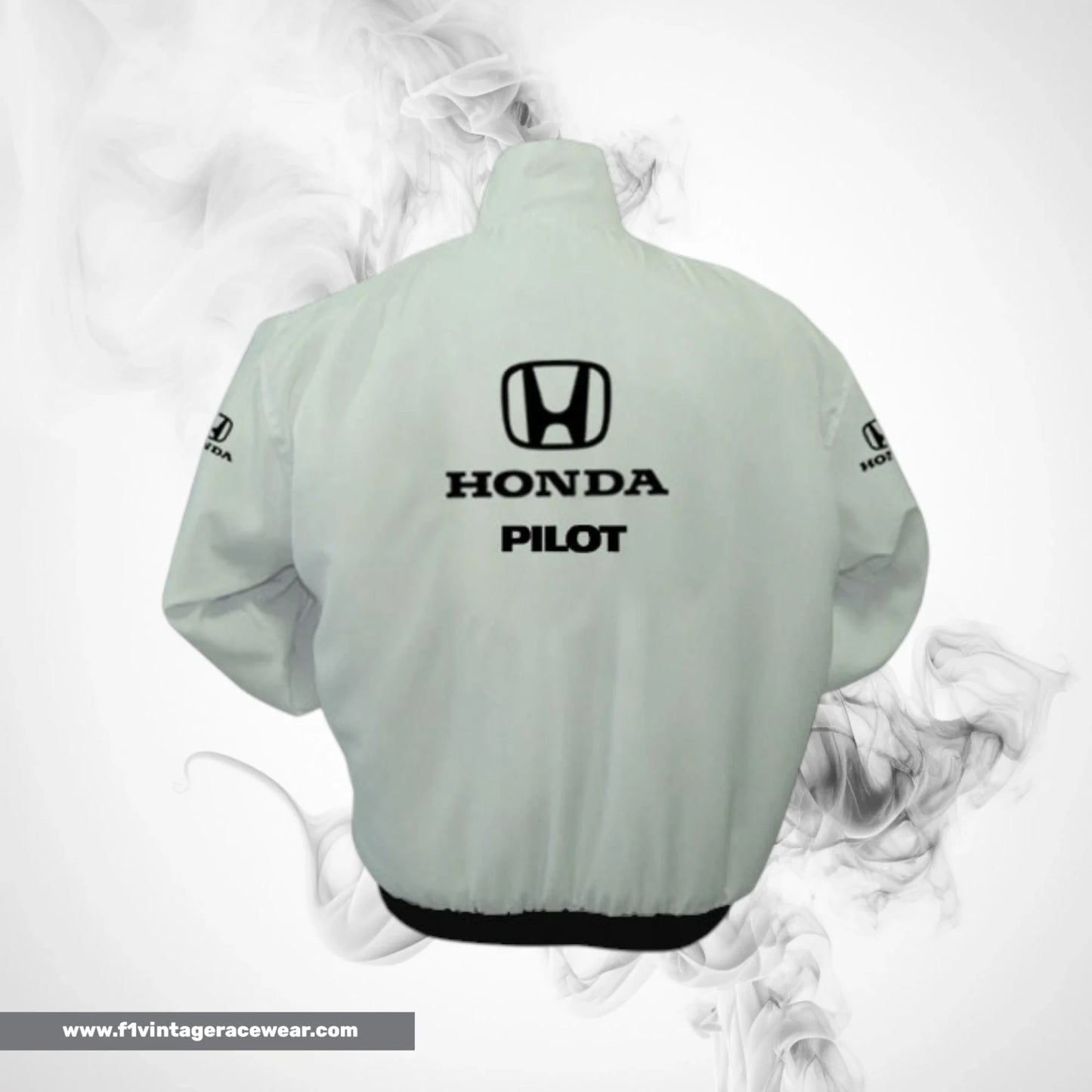 Honda Pilot F1 Inspired Jacket White Racing Style