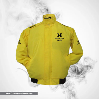 Honda Pilot Racing Jacket Yellow SUV Style Edition