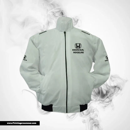 Honda Ridgeline Motorsport Jacket White Racing Wear