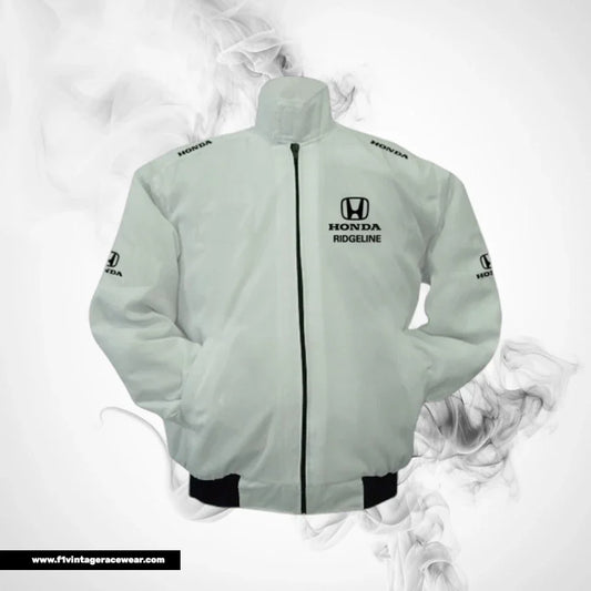Honda Ridgeline Motorsport Jacket White Racing Wear