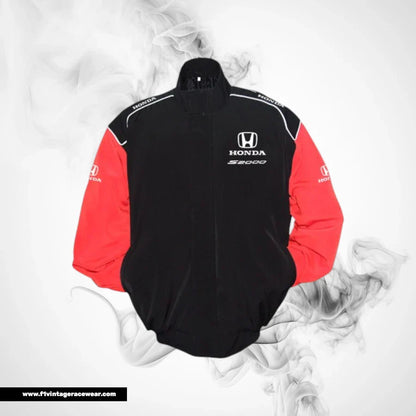 Honda S2000 Team Jacket Black Red Track Edition