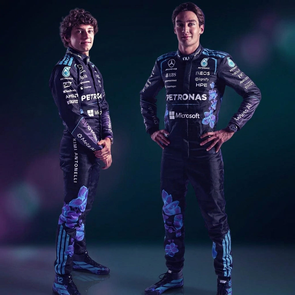 George Russell 2026 Mercedes AMG F1 Race Suit - Singapore GP