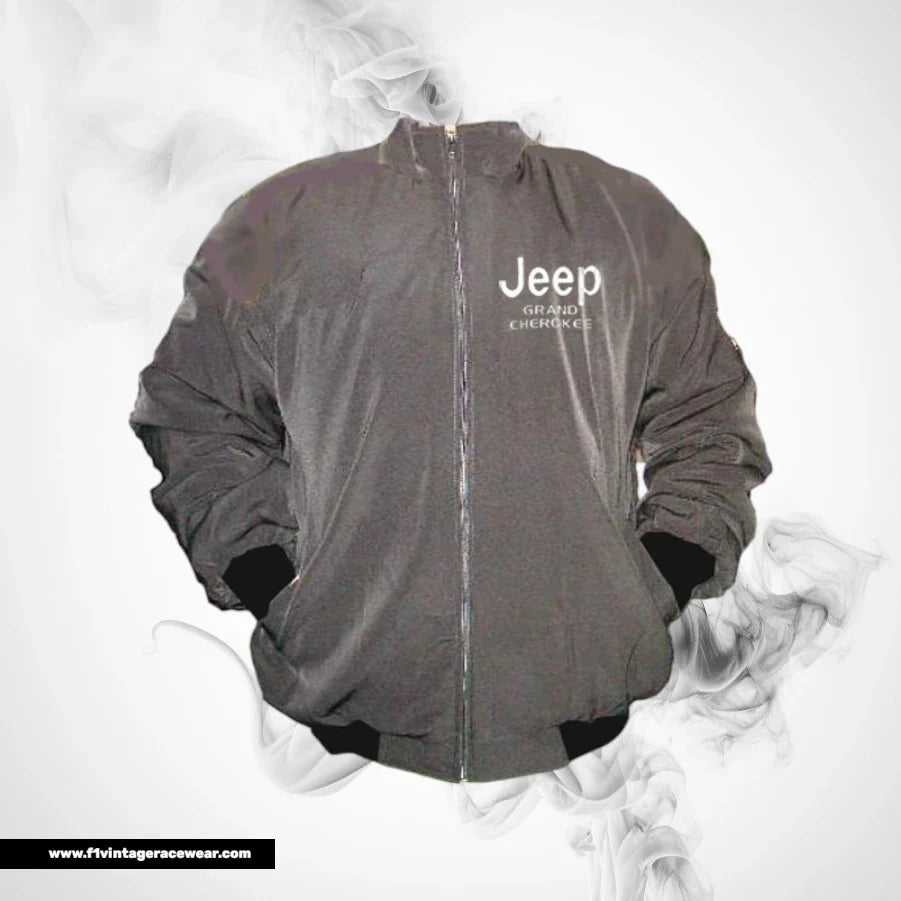 Jeep Grand Cherokee Racing Jacket Gray SUV Style Edition