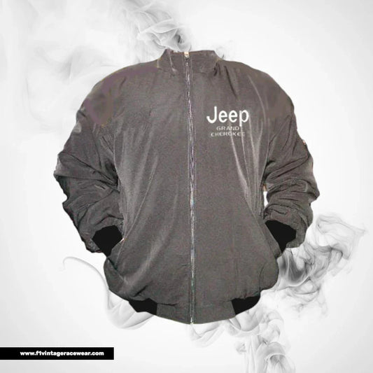 Jeep Grand Cherokee Racing Jacket Gray SUV Style Edition