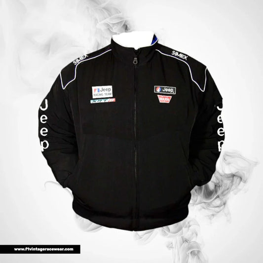 Jeep SRT8 SUV Performance Jacket Black Racing Style