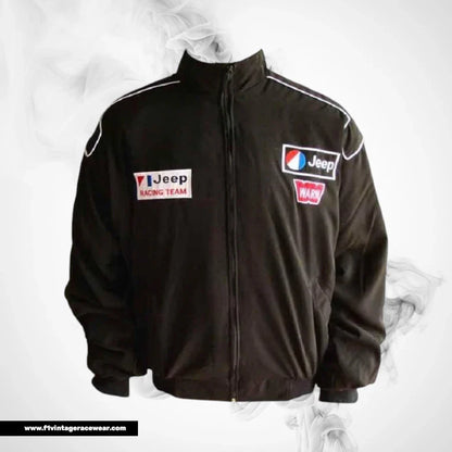 Jeep Team Racing Jacket Black SUV Inspired Style