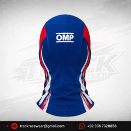 OMP Kosmic Racing Kart Balaclava – Blue, Red & White