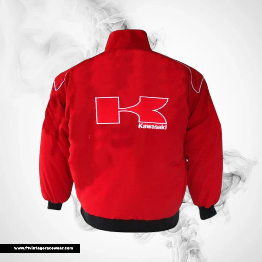 Kawasaki KX Racing Jacket Red Motocross Edition