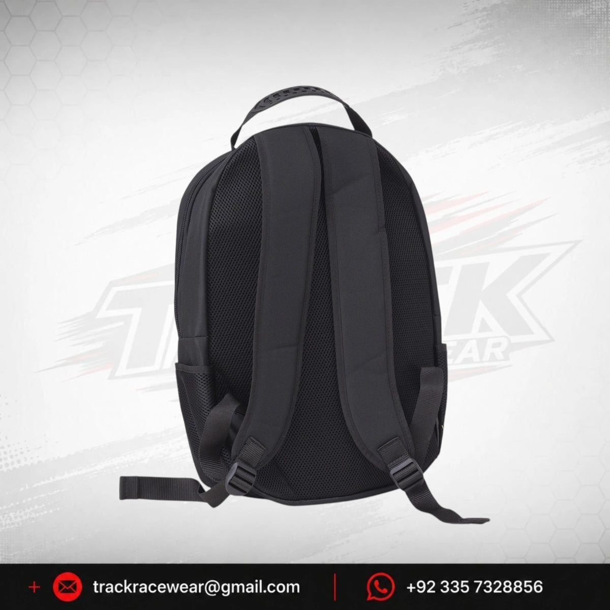 LN Kart Black & Blue Racing Backpack – Yellow Graphic Design