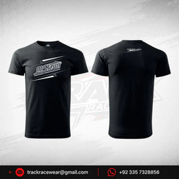 MS KART Black Racing T-Shirt – Motorsport Teamwear