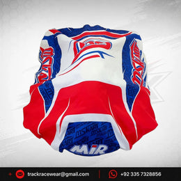 MS KART Protective Go-Kart Cover – Red, White & Blue Kart Dust Cover