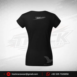 MS KART Women's Black Racing T-Shirt – Motorsport Teamwear