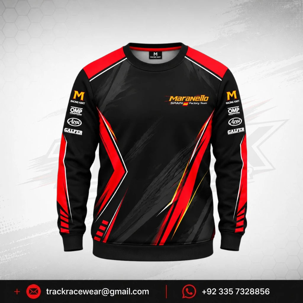 Maranello Black Factory Crewneck
