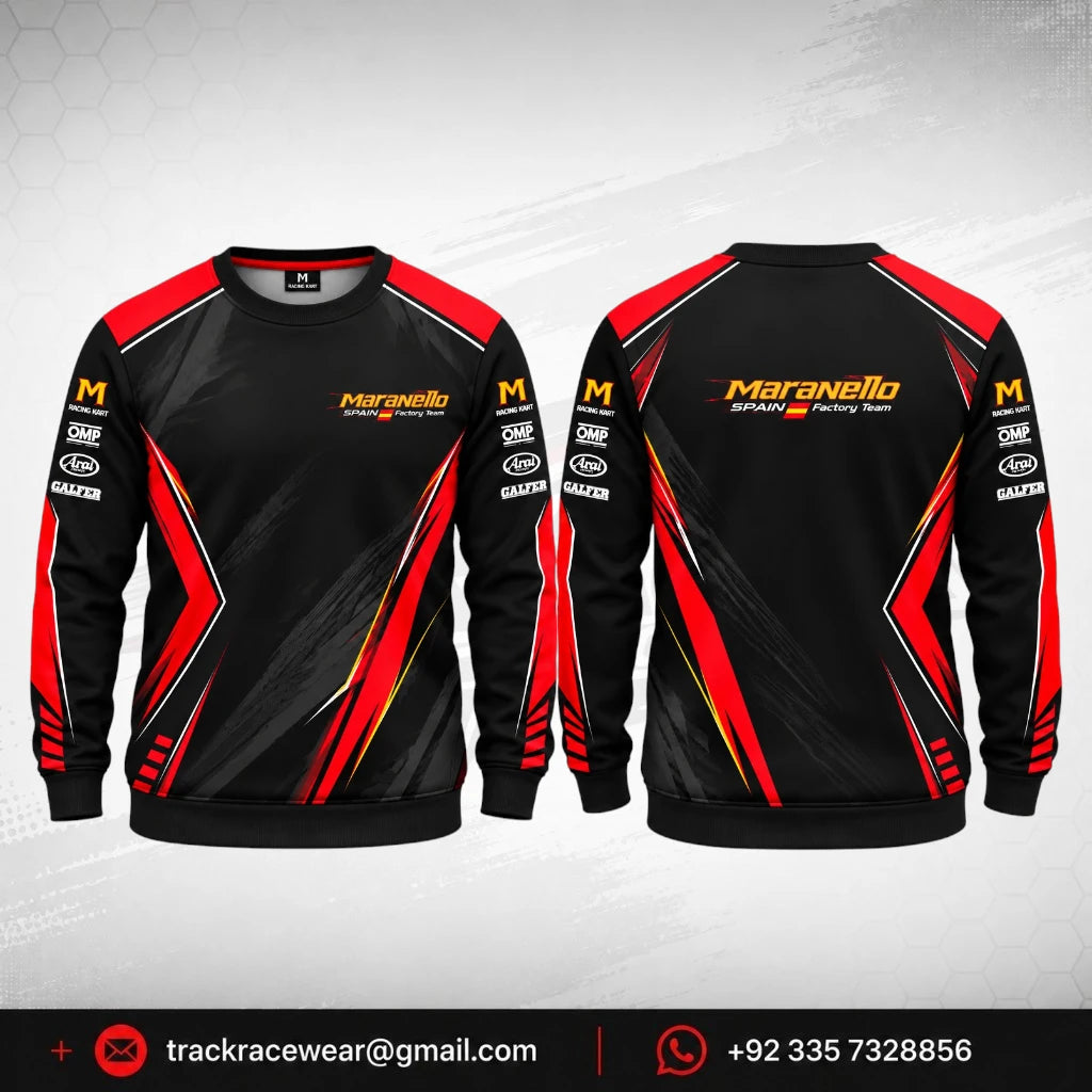 Maranello Black Factory Crewneck