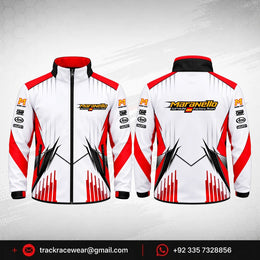 Maranello Factory White Motorsport Jacket