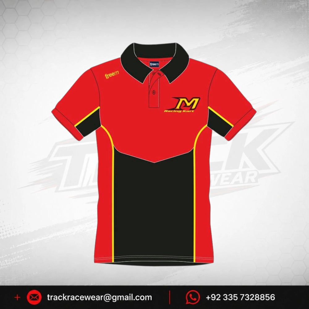 Maranello Kart Freem Polo – Red & Black