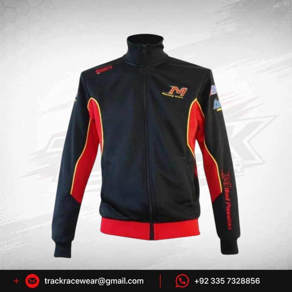 Maranello Kart Softshell Jacket – Black & Red