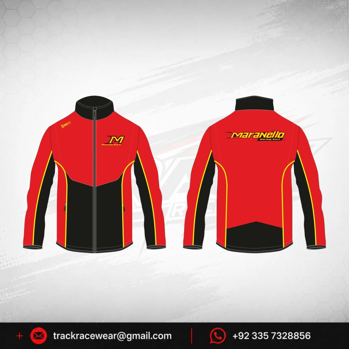 Maranello Kart Softshell Jacket – Red Edition