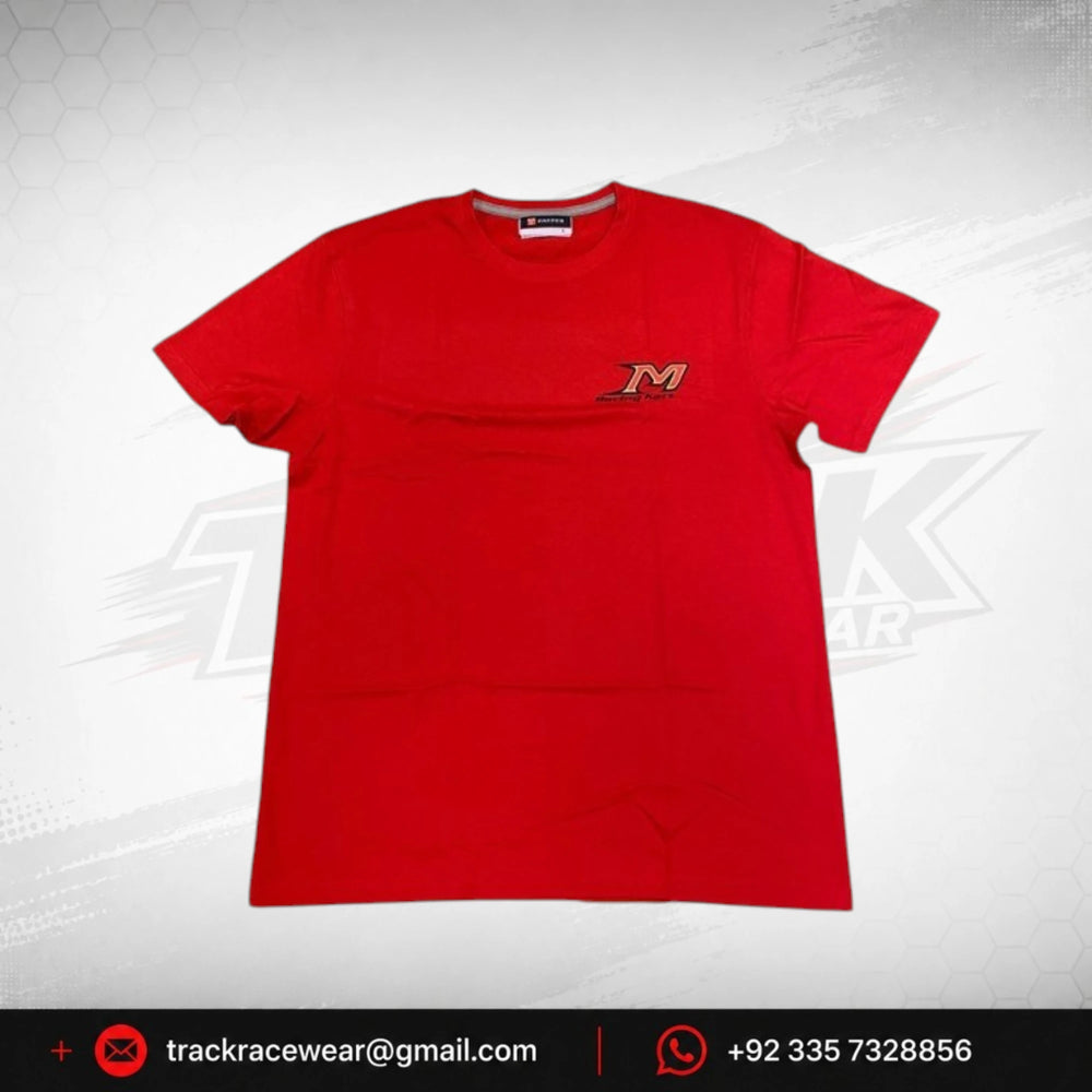 Maranello Racing Kart Minimalist Team T-Shirt – Red