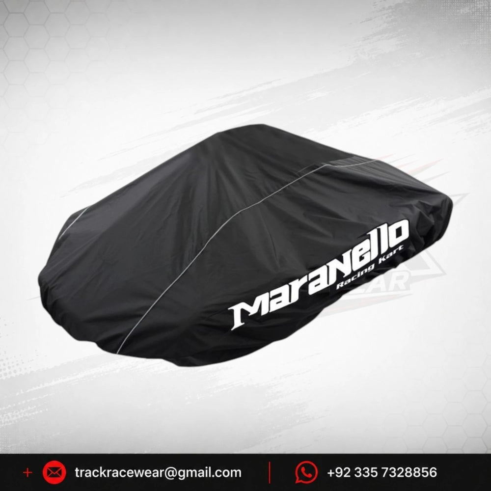 Maranello Racing Kart Protective Kart Cover – Black