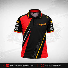 Maranello Shadow Red Racing Polo