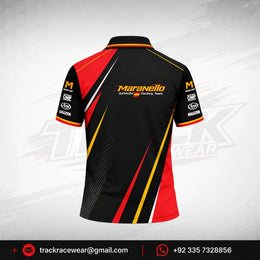 Maranello Shadow Red Racing Polo