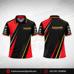 Maranello Shadow Red Racing Polo