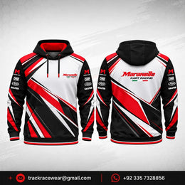 Maranello Tricolor Kart Hoodie