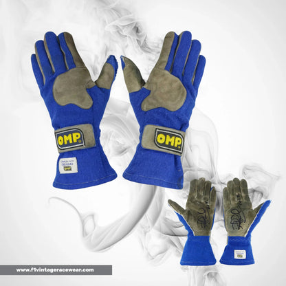 1990s Nigel Mansell Replica F1 Race Gloves