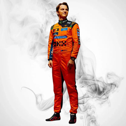 Oscar Piastri 2026 McLaren F1 Racing Jumpsuit Replica - Rustle Racegear
