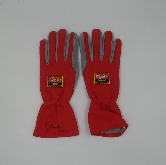 Rubens Barrichello Ferrari ‘promo’ race gloves