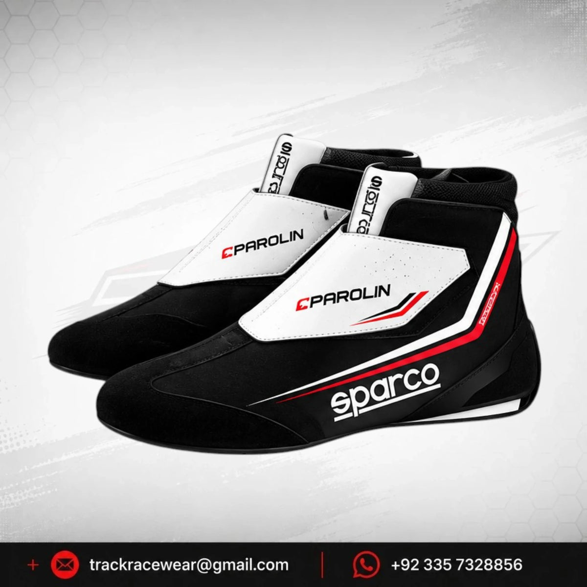 Parolin Black Racing Shoes