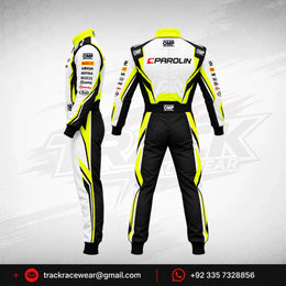Parolin Neon Yellow Kart Suit