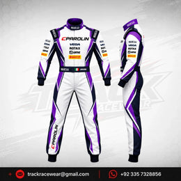 Parolin Purple Edge Kart Suit