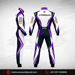 Parolin Purple Edge Kart Suit