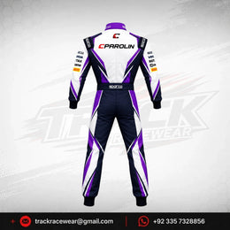 Parolin Purple Edge Kart Suit