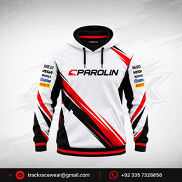 Parolin White Motorsport Hoodie