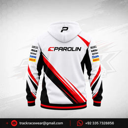 Parolin White Motorsport Hoodie