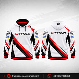 Parolin White Motorsport Hoodie