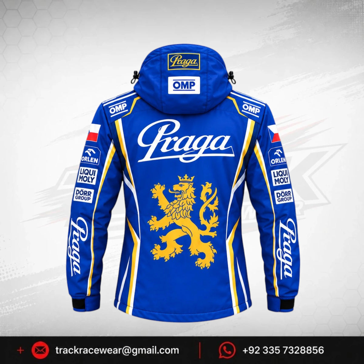 Praga Blue Gold Racing Jacket